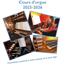 Cours d'orgue 2025-2026 Cours d'orgue 2025-2026
