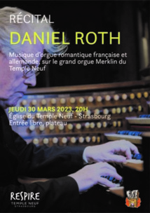 Récital et masterclass avec Daniel ROTH