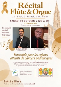 Récital Flûte & Orgue Récital Flûte & Orgue